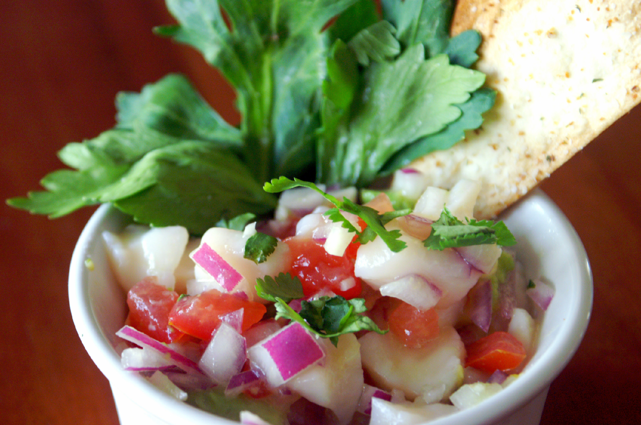 Foodista Recipes, Cooking Tips, and Food News Citrus Scallop Ceviche